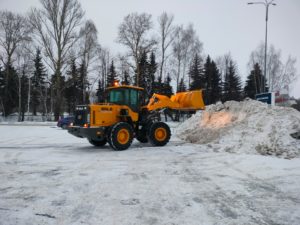 Уборка снега и вывоз